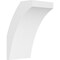 Ekena Millwork 5"W x 6"D x 10"H Standard Thorton Architectural Grade PVC Knee Brace BRCP05X06X10THR - alternate 1